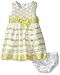 Bonnie Baby Baby Circle Embroidered to Ribbon Organza Dress