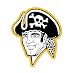 Pittsburgh Pirates MLB car bumper sticker decal (4" x 5")