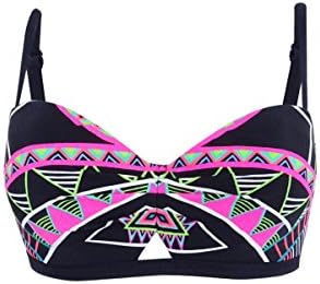 COCO RAVE Women's Bikini Top Swimsuit with Underwire and Soft Cups