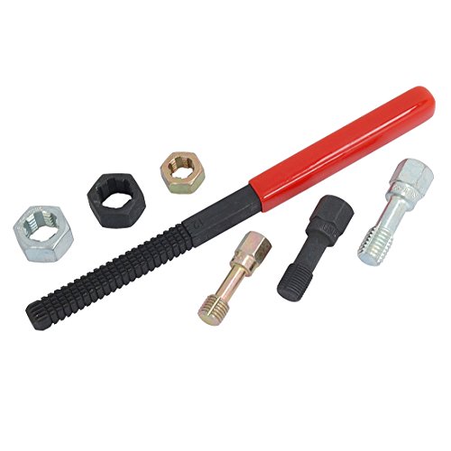 Ctooltool 42Pcs Thread Chaser Kit Set, Thread Restorer Tap & Die Kit