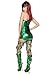 Roma Costume Women's 3 Piece Gorgeous Green Thumb Mistress