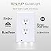 SnapPower Guidelight - Outlet Coverplate with LED Night Lights (Duplex, White)