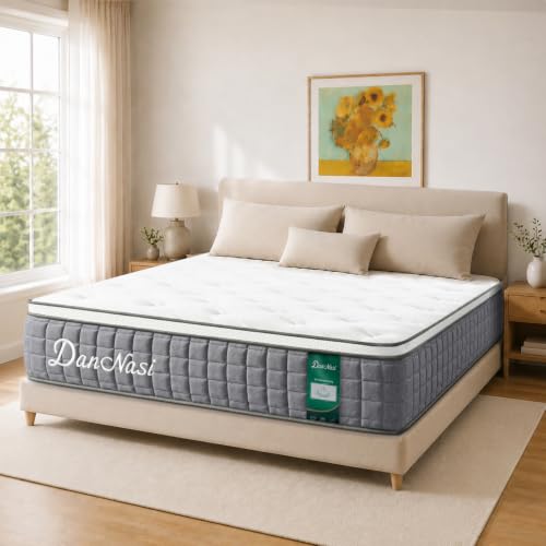 YIDATONG Gray Hybrid Latex Mattress