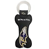 Pets First NFL Baltimore Ravens Dental Dog TUG Toy