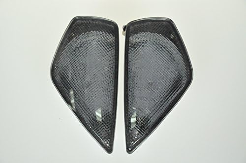 Topzone Lighting Smoked Motorcycle Turn Signal Lights With Led For Ducati 749/99 (Front)