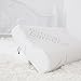 Bamboo Memory Foam Contour Pillow - A Firm Flexible Therapeutic Posturepedic Pillow for Sound Sleep and Reduced Neck and Shoulder Pain - Standard Size (20 x 12 in)