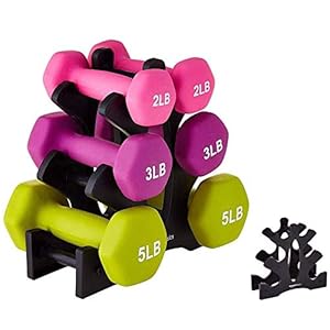 LLFFDC Dumbbell Rack For Small Dumbbells (No Dumbbells), Household 3 Tier Dumbbell Holder, Fitness Equipment Accessories Suitable for Home and Office