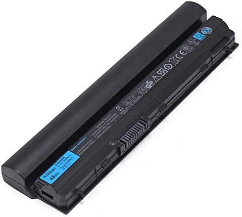 Willingo Laptop Battery for Dell Latitude E6320 E6330 E6430s E6220 E6230 Series Lithium-ion Battery 4400mAh;48Wh #E6320 Black