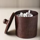 Native Trails Medium Cotton Ball and Swab Holder, Antique Copper Finish, 4-inches