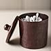 Native Trails Medium Cotton Ball and Swab Holder, Antique Copper Finish, 4-inches