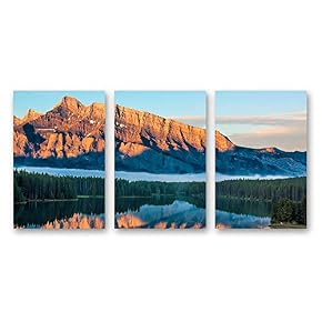 Canvas Wall Art Beautiful Scenery with Turquoise...