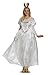 Disney Women's Alice Queen Deluxe Costume, White, Medium