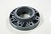 GF Piping Systems PVC Pipe Fitting, Flange, Schedule 80, Gray, 4