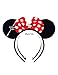 Mickey Minnie Mouse Ears Adult Headband EURICA Mouse Costume Girl Boy for Birthday Party Theme Park Costume Play Celebration