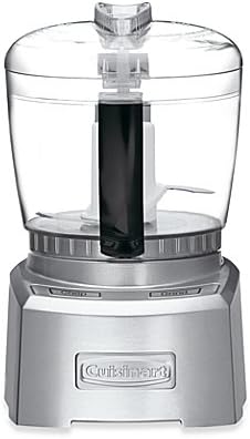 Cuisinart Elite Collection 4-Cup Chopper/Grinder in Die-Cast | UL Listed (Silver)