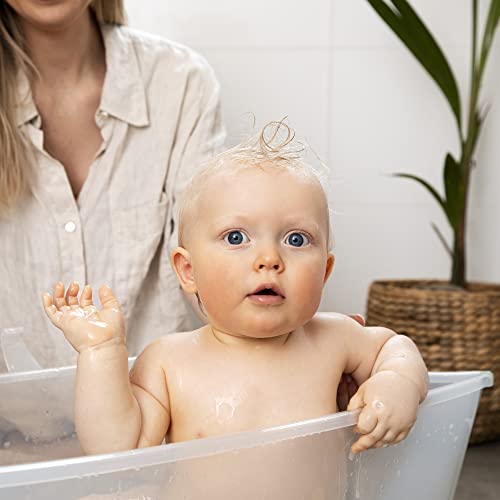 Stokke Flexi Bath XLarge, Transparent Green Spacious Foldable Baby