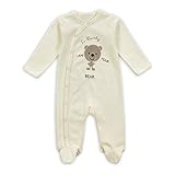 Babe Maps Unisex Baby's Long Sleeve Footie 100% Cotton