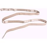 Porcelynne Tan Brushed Back Strap Elastics - 1/2