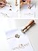 UNIQOOO Arts & Crafts Pack of 10 Glossy Antique Gold Sealing Wax Sticks with Wick for Wax Seal Stamp, Great for Embellishment of Cards Envelopes, Wedding Invitations, Wine Packages