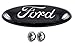 -EmblemZ- 05-14 F150 ALL Black, Chrome FORD Grille OR Tailgate Emblem WITH NUTS, Oval 9