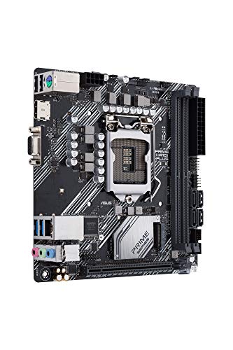 ASUS-Prime-H410I-Plus-Placa-Base-Intel-H410-LGA-1200-Mini-ITX-M2-DDR4-2666MHz-HDMI-D-Sub-Puertos-USB-32-Gen-1-SATA-6-Gbps-encabezado-COM