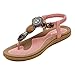 Bohemian Sandals,Boomboom 2019 Women's Bohemian Beaded Ankle Strap Sandal