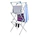 Minky Homecare Trio Concertina Drying Rack, 49', Silver