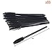Leegoal(TM) 100pcs Disposable Eyelash Brushes Wands Mascara Applicator (Black)