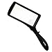 LED Rectangle Magnifying Glass with Light by Kovira - Handheld Magnifier with 6 x and 2 x Lens - Reading Magnifying Glass for Books, Newspaper, Jewellery Work, Coin Examining & More - Magnifier Glass