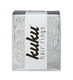 Kuku Traceless Hair Ring, Clear Cut