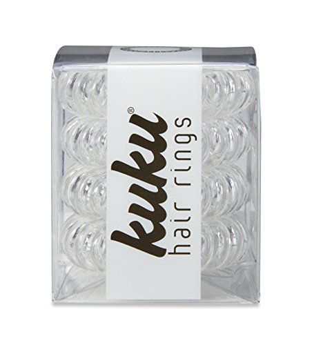 Kuku Traceless Hair Ring, Clear Cut