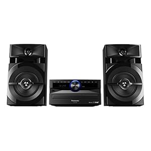 PANASONIC SC-UX102E-K 300 W Mini Draadloos Audio Systeem met Bluetooth – Zwart