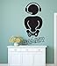 ANBER Gamer with Controller Wall Decals Vinyl Wall Sticker Wall Art Design Kids Room Wall Decor