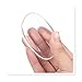 Silicone Makeup Sponge Silicone Gel puff Beauty Blender SiliSponge (Clear 1pcs)