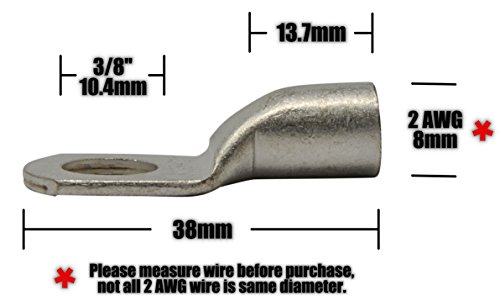 2 Pack+Terminal+Connectors+Adhesive+Included