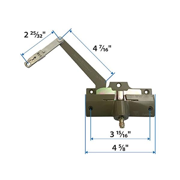 Andersen Split Arm Operator (Right Hand) in Stone Color (1982-1995)
