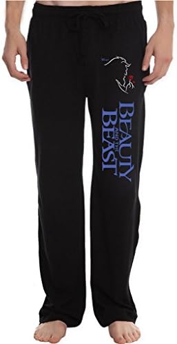 RBST Men's Beauty and the Beast Running Workout Sweatpants Pants