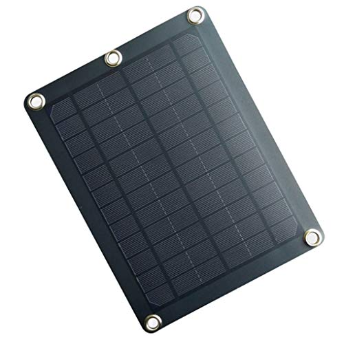 image for Wrea 5W 5V 1A Solar Panel Mobile Phone Power Bank Outdoor Charge Table