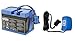 Peg Perego 12 Volt Blue Battery and Charger Combo Set