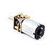Yosoo Micro DC 6V 12V Speed Reduction Motor with Full Metal Gearbox Replacement N20 Shaft Diameter Reduction Gear Motor for RC Car, Robot Model, DIY Engine Toys(12V, 100RPM)