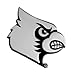 FANMATS 14821 Louisville Cardinals 3D Chrome Metal Auto Emblem
