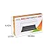 Nokere 3 Steps Display Case/Box Dustproof Showcase for Blocks Acrylic Plastic Display Assembly Transparent Clear Black Base Box for Kids 10.04X6.10X5.43 in