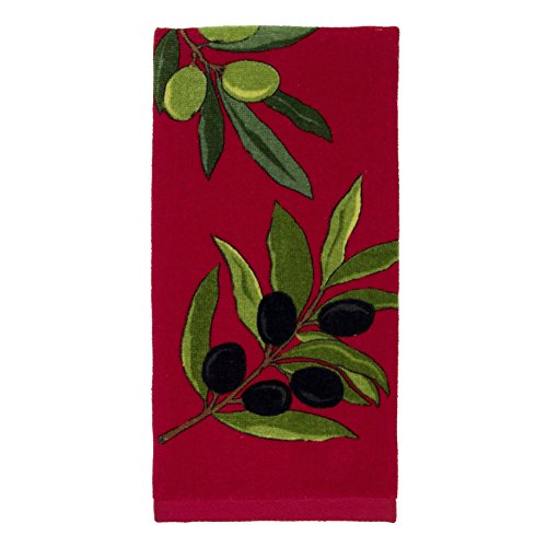 (Chili) - All-Clad Textiles Heavyweight 100-Percent Cotton Twill and Silicone Oven Mitt, Chilli