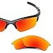 Revant Replacement Lenses for Oakley Half Jacket 2.0 XL OO9154 Sunglasses - Polarized Mirrored Fire Red