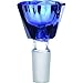SCIENTIFIC SUPPLIES, 12-889 BOWL DIAMOND TRANSPARENT BLUE 14MM