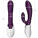 KAMA AMA Heated G-spot Vibrator - Vagina and Clitoris Stimulation Rabbit Massager – Waterproof & Rechargeable - Powerful Dual Motors - Best for Women or Couples – Purple (Ships Discreetly)