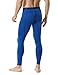 TM-MUP19-BLU_Medium Tesla Men's Compression Pants Baselayer Cool Dry Sports Tights Leggings MUP19