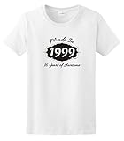 16th Birthday Gifts Made 2002 16 Years of Awesome Ladies T-Shirt