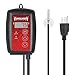 Digital Thermostat for Seedling Heat Mats, Beer Brewing & Reptile Enclosures - Extended Low Range of 65°F-108°F - by Sandalwood