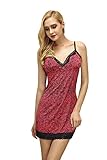VAMEI Nightgown Chemise Sleepwear Sexy Lingerie for Women